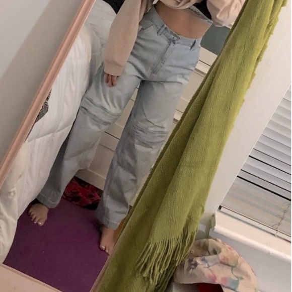 Sz 26 BDG Extreme Baggy Construction Jeans - Picture 4 of 16